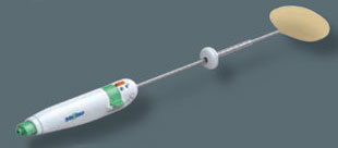 Sehnenabriss: Einbringung eines Abstandhalters, 2