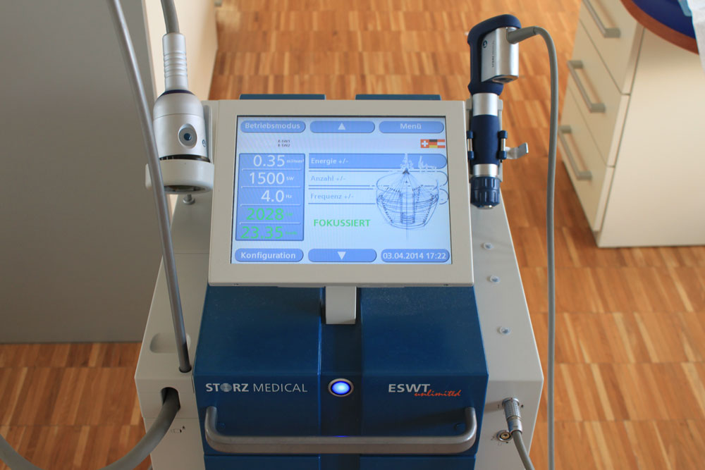 Stoßwellentherapie-Gerät